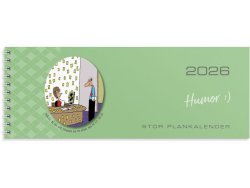 Stor Plankalender Humor 2026