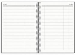 Kalender Business VIP 2026 svart