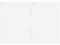 Business Systemkalender 2026 skinn brun