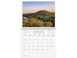 Vggkalender Sweden med kuvert 2026