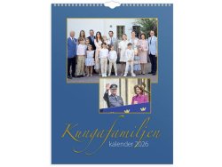 Vggkalender Kungafamiljen 2026