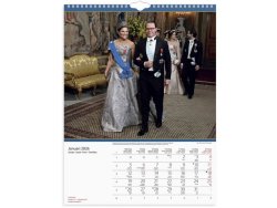 Vggkalender Kungafamiljen 2026
