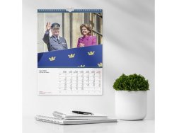 Vggkalender Kungafamiljen 2026