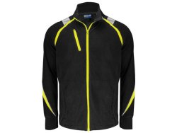 Fleecejacka PROJOB 2328 svart/gul 2XL