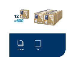 Servett TORK LinStyle beige39x39cm 50/fp