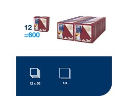 Servett TORK LinStyle rd 39x39cm 50/fp