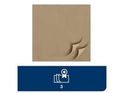 Servett TORK Lunch 3-lags beige 150/fp