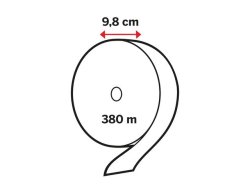 Toalettpapper KATRIN Gigant L2 380m 6/fp