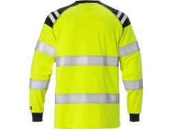 T-Shirt Flam Kl 3 Gul/Marin 3XL