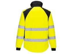 Varselsoftshell PW CD875 Kl 2/3 gul 3XL