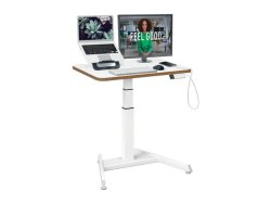 Bord LEITZ electrisk hj-snk vit