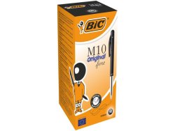 Kulpenna BIC Clic M10 0.7mm svart