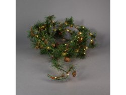 Ljusslinga girlang 60 LED 5,9m utomhus