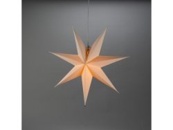 Pappersstjrna 60 cm vit