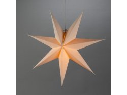Pappersstjrna 78 cm vit