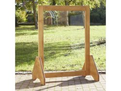 Golvstaffli med plexiglas