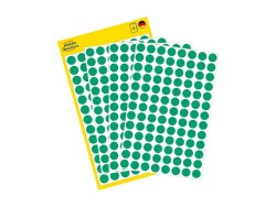 Frgkodningsprick AVERY 8mm grn 416/fp