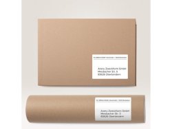 Etikett AVERY 105x148mm 400st/fp