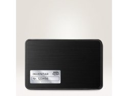 Etikett starka 210x297mm silver 20/fp