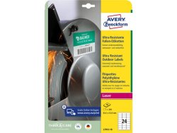 Etikett AVERY 63,5x33,9mm 240/FP
