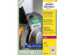 Etikett AVERY 38x21 WH 3250/FP