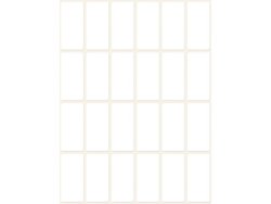 Etikett AVERY 8x38mm Handskriv 648st/fp