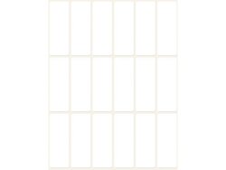 Etikett AVERY handskriv 50x19mm 486/fp