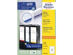 Etikett AVERY 192x38mm Prmetikett 700st/fp