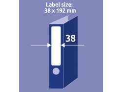 Etikett AVERY 192x38mm Prmetikett 700st/fp
