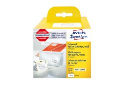 Etikett AVERY UNIVERSAL 70x54mm 320/FP