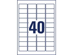 Etikett AVERY 457x254WH 800/FP