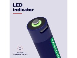Batteri Laddbar TRUST AA USB-C 2/fp