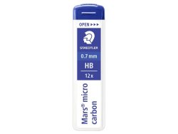Reservstift STAEDTLER 0,7mm HB 12/FP