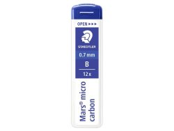 Reservstift STAEDTLER 0,7mm B 12/FP