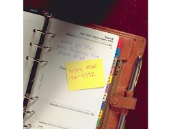 Notes POST-IT 100% recycl 38x51 gul 6/F