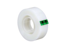 Dokumenttejp 19mm x 33m SCOTCH 810 8rl/fp