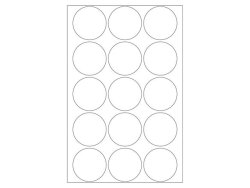 Etikett HERMA Allround 32mm vit 480/FP