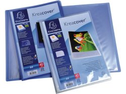 Demobok EXACOMPTA A4 klar 20 fickor