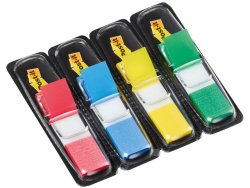 Index POST-IT 683 12X43mm R/B/G/G 4/FP