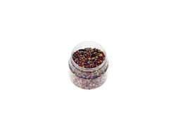 Glasprlor 500g blandade frger