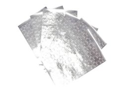 Stickers stjärnor silver 13mm 288/FP