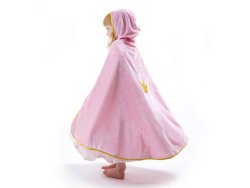Maskeraddrkt Prinsesscape Rosa