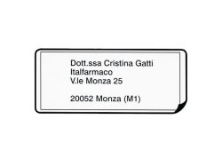 Etikett BROTHER DK11208 38x90mm 400/FP