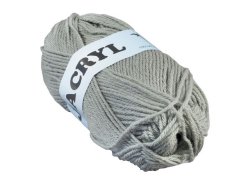 Acrylgarn 50g grå