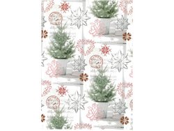 Julpapper 57cmx154m Pinetree