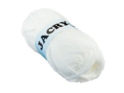 Acrylgarn 50g vit