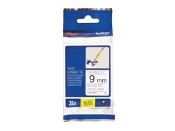 Tape BROTHER TZEFX221 9mm svart p vit