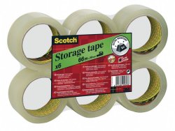 Packtejp 50mmx66m SCOTCH PP Transparent