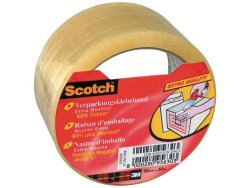 Packtejp 50mmx66m SCOTCH PP Transparent