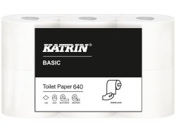 Toalettpapper KATRIN Basic 640 42rl/fp